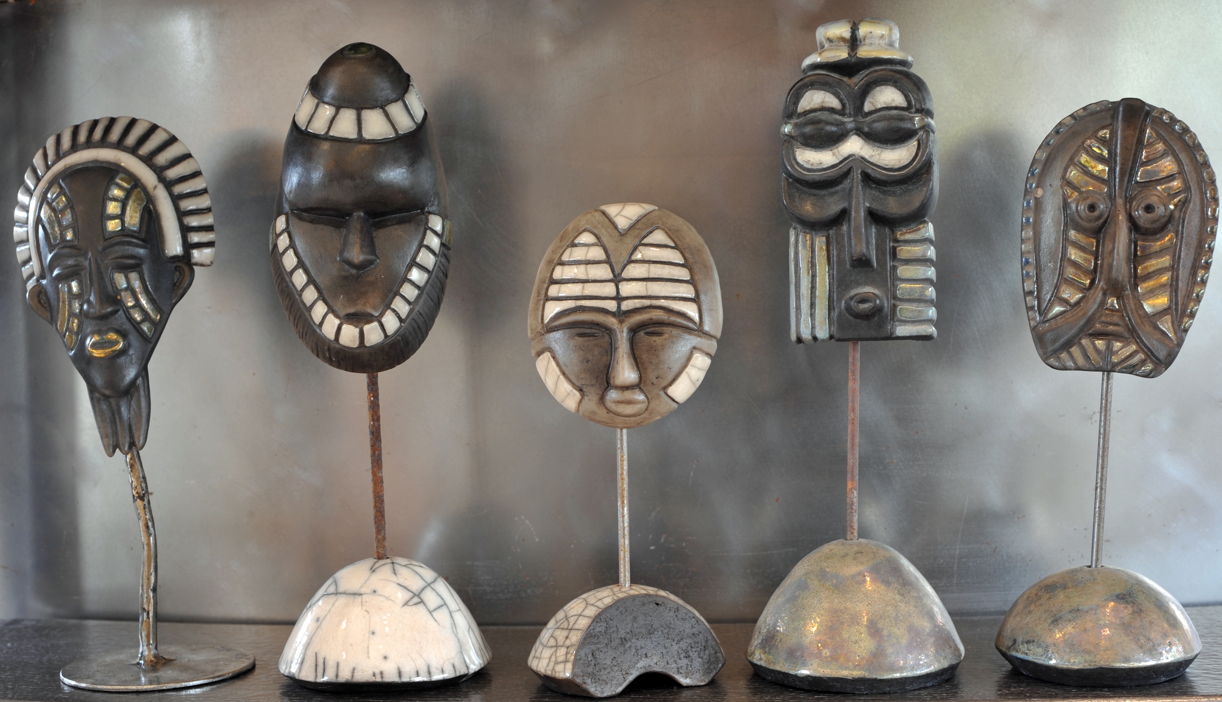 masques  (de 8 à 14cm)